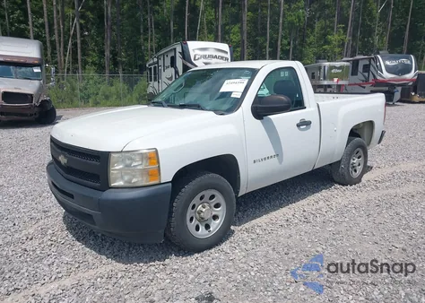 2010 Chevrolet Silverado 1500 Work Truck из США, поврежденный, VIN 1GCPCPEX7AZ230734